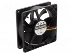 Fan: DC | axial | 24VDC | 92x92x25mm | 105.6m3/h | 43dBA | ball | 3900rpm
