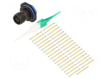 Connector: military | socket | female | military | PIN: 6 | straight