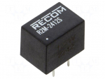 Converter: DC/DC | 2W | Uin: 9&divide;36VDC | Uout: 12VDC | Iout: 167mA | SIP8