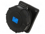 Connector: AC supply 3-phase | socket | female | 63A | 230VAC | IP67