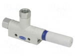 Ejector | G1/8"(1)-G1/8"(2) | 0&divide;60&deg;C | 65dBA | 105l/min | 6.3m3/h | SBP