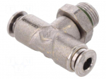 Push-in fitting | T-tap splitter | -0.99&divide;20bar | Thread: 1/8"