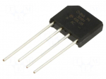 Bridge rectifier: single-phase | Urmax: 800V | If: 4A | Ifsm: 200A