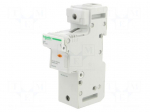 Fuse base | 22x58mm | for DIN rail mounting | 125A | Poles: 1
