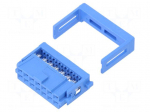 Connector: IDC | socket | female | Plating: gold-plated | PIN: 14