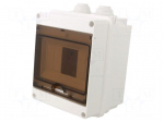 Enclosure: for modular components | IP40 | white | No.of mod: 6