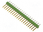 Connector: pin strips | pin header | male | PIN: 20 | THT | straight