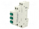 Voltage indicator | 230VAC | for DIN rail mounting | Illumin: LED