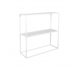 Chloe shelf 80 x 80 cm balts