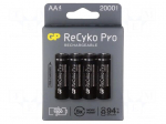 Re-battery: Ni-MH | AA | 1.2V | 2050mAh | ReCYKO PRO | blister | 4pcs.
