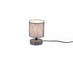 Trio Marie table lamp E14 grey gaismeklis R50980111 4017807456714