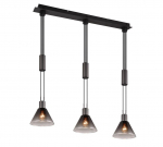 Trio-Lighting Stanley  3-pc E27 matt black piekaramā lampa