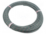 K-type compensating lead | Insulation: fiberglass | Cores: 2