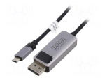 Adapter | DisplayPort 1.4,bidirectional | 1m | black