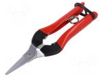 Type of garden tool: pruner | 177mm | carbon steel