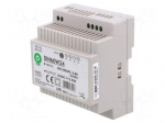 Power supply: switching | for DIN rail | 60W | 24VDC | 0&divide;2.5A | OUT: 1