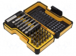 Tools set: screwdriver bits | Holder: C6,3mm | 1/4" | 34pcs.