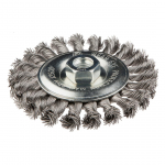 T&ouml;&ouml;riistad ja m&otilde;&otilde;teseadmed // Lisaseadmed lihvijatele, puuridele ja kruvikeerajatele // Szczotka druciana tarczowa 115 mm x M14, INOX