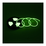 LED strip NEON FLEX, 5m reel, 12Vdc, 11W/m, IP65, GREEN, 1cm cut, Design Light