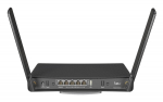 Mikrotik hAP ac&sup3; wireless router Gigabit Ethernet Dual-band (2.4 GHz / 5 GHz) Black