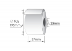 Taromātu lente 57mm x 260m/25mm, Termo
