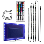 LED valgustus // Valgustid uutest tarnetest // ZD4D Podświetlenie tv led rgb 4x50cm