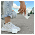 Back panel cover Evelatus Apple iPhone 14 Pro Max Premium Magsafe Soft Touch Silicone Case White