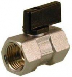 Ball valve FF 1/4'' mini Rastelli