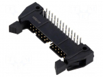 Connector: IDC | socket | male | PIN: 26 | 3000 | angled 90&deg; | 5A | THT | 2x13