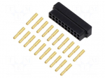 Connector: wire-wire/PCB | plug | female | PIN: 20 | Datamate L-Tek | 3A