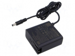 Power supply: switching | mains,plug-in | 12VDC | 3.75A | 45W | 90%