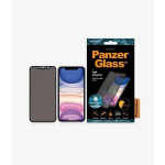 Other Phone Accessory Panzer Glass  PanzerGlass E2E Super+ privacy tempered glass for iPhone XR / 11 - with black frame
