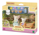 Sylvanian Families Sunny Picnic Set -Fennec Fox Sister & Baby