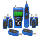 Etherneti, USB, koaksiaalkaabli ja PoE tester | 8 kaabli identifikaatorit | Kuni 1000 m