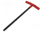 Wrench: hex key | spherical | HEX 10mm | Overall len: 307mm