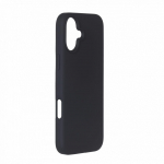 Back panel cover Evelatus Apple iPhone 16 Plus Premium Magsafe Soft Touch Silicone Case Black