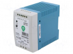 Power supply: switching | for DIN rail | 50W | 5VDC | 10A | 90&divide;264VAC