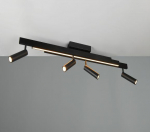 Trio Zeno LED spot 4-pc matt black gaismeklis 648310532 4017807622904