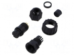 Connector: circular | 2A | socket,plug | female | PIN: 12 | IP67