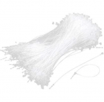 Tekstilskavas MOTEX MTX-05F PLUS FINE, Loop pin ''3", baltas, 5000 gab.