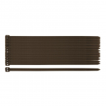 Uued tooted // Opaski zaciskowe ogrodowe 4.8 x 160 mm, 50 szt., brązowe