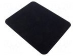 Pad | PRINTABLE BLACK | black | mouse | labelling-friendly surface