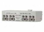 Auxiliary contacts | NC + NO | front | Leads: push-in terminals | PKZ