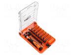 Tools set: screwdriver bits | bag | 45pcs.
