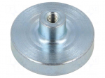 Magnet: permanent | samarium, cobalt | 220N | &Oslash;: 32mm | H: 15.5mm | steel