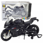 M&auml;nguala | PC | Konsoolid | Tarvikud // M&auml;nguasjad ja m&auml;ngud lastele // Motocykl Sportowy Metalowy Światła Dźwięki Czarny S1000 1:12