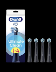 Toothbrush Oral-B  Replaceable toothbrush heads | iO UltimateClean | Heads | For adults | Number of brush heads included 4 | Black