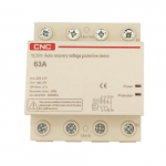 Self-Recovery Overvoltage and Undervoltage Protector, 3P+N, 63A, 230V