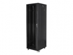 Lanberg | Rack cabinet 19" free-standing 42U/600x1000 (flat pack) with mesh door lCD V2 | FF01-6042-23BL | Black