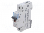Circuit breaker | 230VAC | Inom: 16A | Poles: 1 | Charact: B | 10kA | IP20